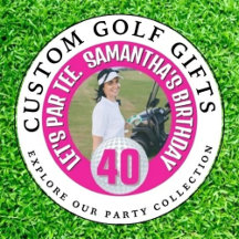 Women's Custom Photo, GOLF GIFTS