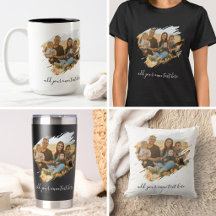 Custom Photo Brushstroke With Personalized Text