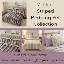 Modern Striped Bedding Set Collection