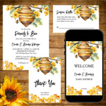 Parents to bee honeybee baby shower