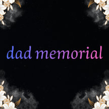 "Personalized Dad Memorial Tabletop Plaque"