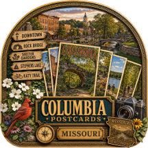 Columbia Missouri Postcards/Gifts