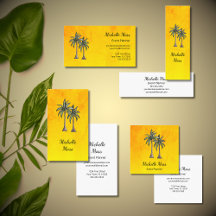 Elegant Tropical Palm Trees Business Home Office