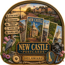 New Castle Delaware Postcards/Gifts
