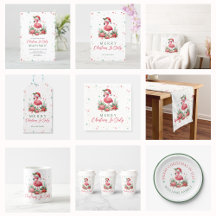 Pink Flamingo Christmas in July