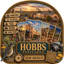 Hobbs New Mexico Postcards/Gifts