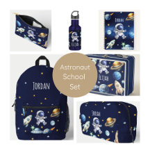 Personalized Astronaut Back to School Supplies