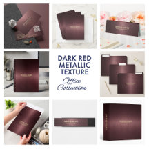 Dark Red Metallic Background 
