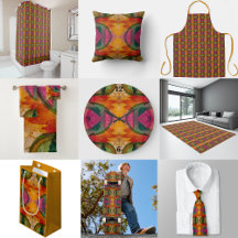 Watercolor And Ink Abstract Expressionistic Art