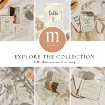 ELY - GREEN RETRO HANDWRITTEN WHIMSICAL WEDDING