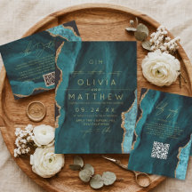 Turquoise Agate Wedding Collection