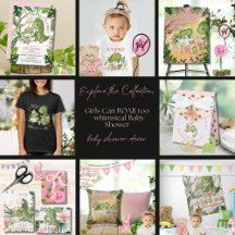Girls Can ROAR too whimsical Baby Shower