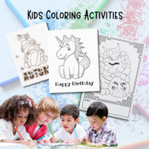 Coloring Activities For Kids