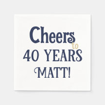 Cheers to Forty Years