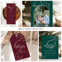 2026 Modern Minimal Festive Photopop New Year's