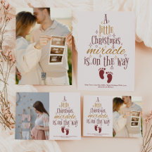 Christmas Miracle Pregnancy Announcement