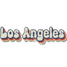 Los Angeles California Chrome City Art