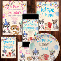 Puppy party collection