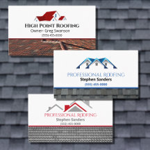 Roofing Business Cards