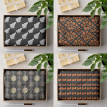 Gift Tissue Paper With Halloween Themed Designs 