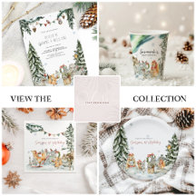 Enchanted Winter Woodland   Birthday Collection