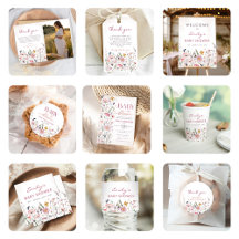 Wildflower Baby Shower Party Collection 1