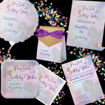 Whimsical Fairy Birthday Party Supplies Collection