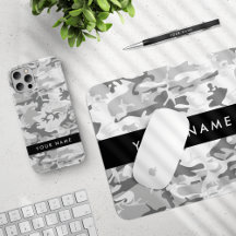 Snow Gray Camouflage Black Collection