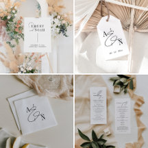 Simple Modern Wedding Collection   ASPEN