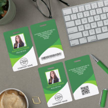 Photo Corporate Employee Badges Collection