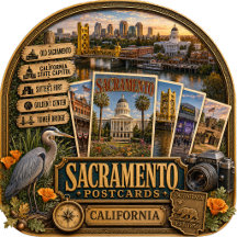 Sacramento California Postcards/Gifts
