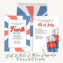 Fourth Of July Summer Popsicles