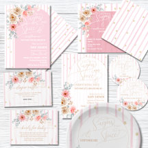 Sugar and spice Girl Baby Shower
