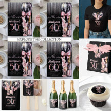 Luxury Wine Adult Birthday