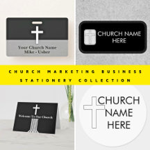 Church Marketing Materials, business stationery