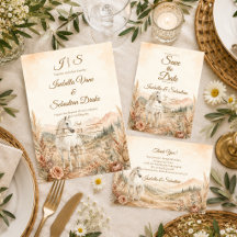 Romantic Western Horse Wedding
