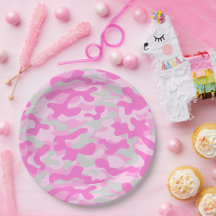 Pink Camouflage cute urban theme