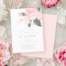 Floral Baby in Bloom Baby Shower