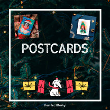 POSTCARDS | DOG CHRISTMAS Theme