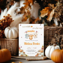 Sweet Little Pumpkin Baby Shower Collection