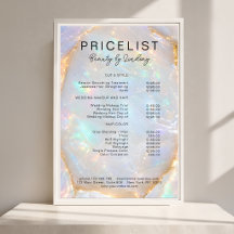 Luxury Opal Holographic Business Branding Suite