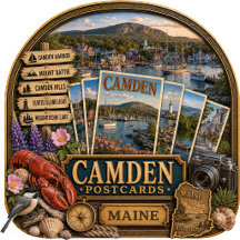 Camden Maine Postcards/Gifts