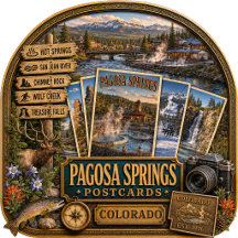 Pagosa Springs Colorado Postcards/Gifts