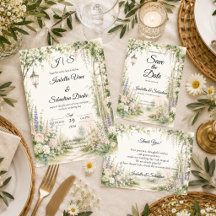 Enchanted Garden Arch Romance Wedding
