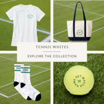 Green Game Set Match Tennis Whites Collection