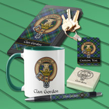 Clan Gordon Tartan and Crest Collection
