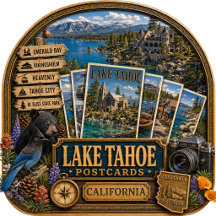 Lake Tahoe California Postcards/Gifts