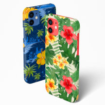 iPhone Cases - Aloha Shirt Look