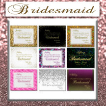 Bridesmaid Invitations