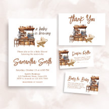 Baby is Brewing Coffe Baby Shower   BS53